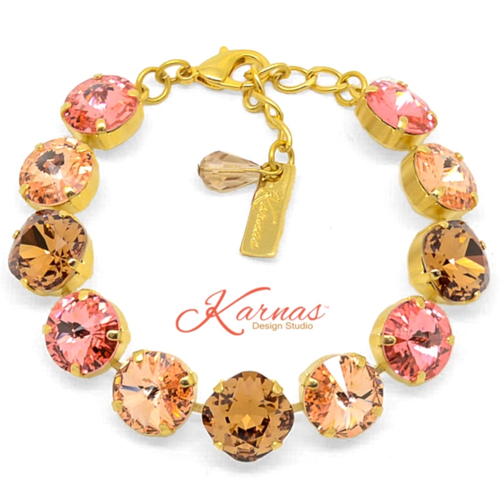 TOUCH OF FALL 12mm Bracelet Swarovski Crystal KDS